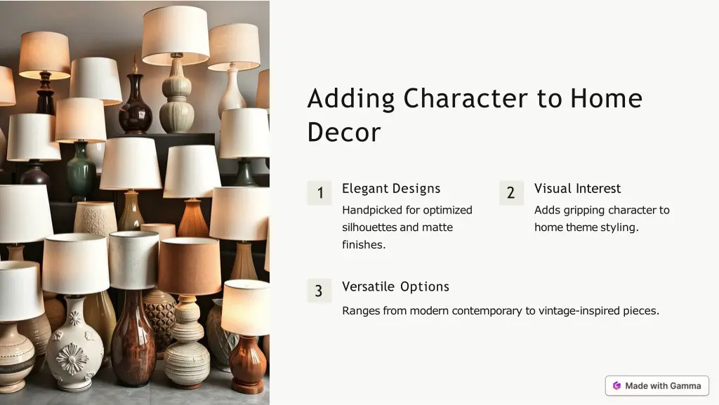 adding character to home decor