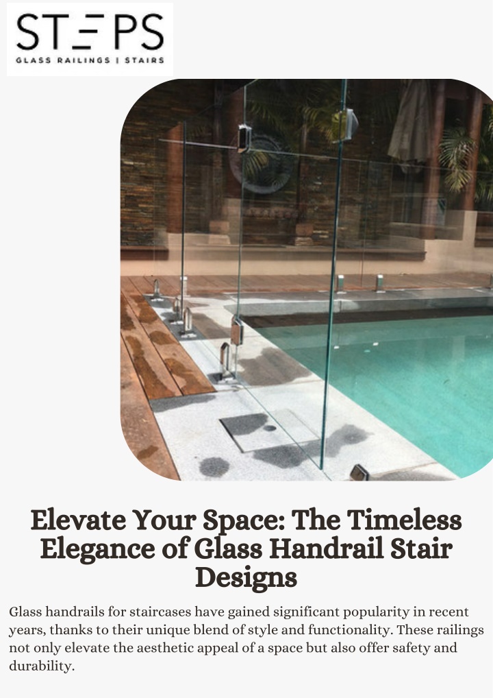 elevate your space the timeless elegance of glass