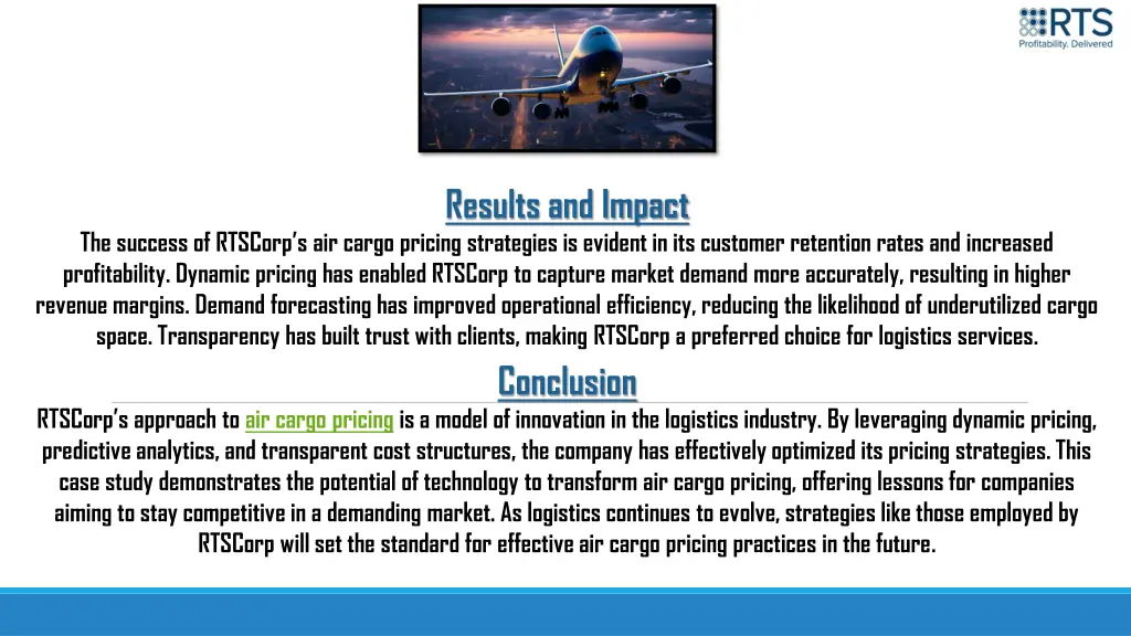 results and impact