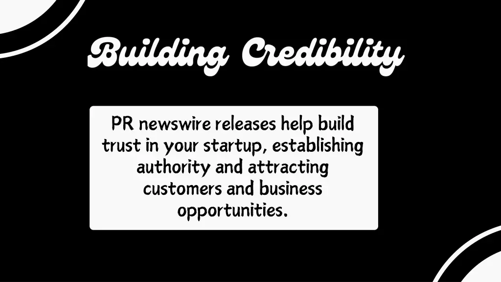 pr newswire releases help build trust in your