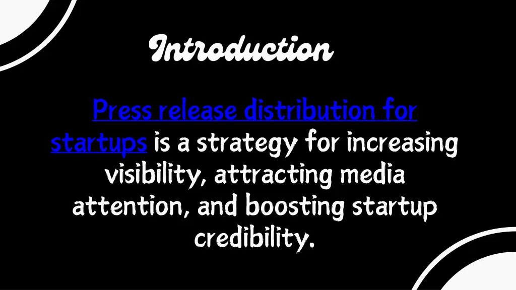 press release distribution for startups