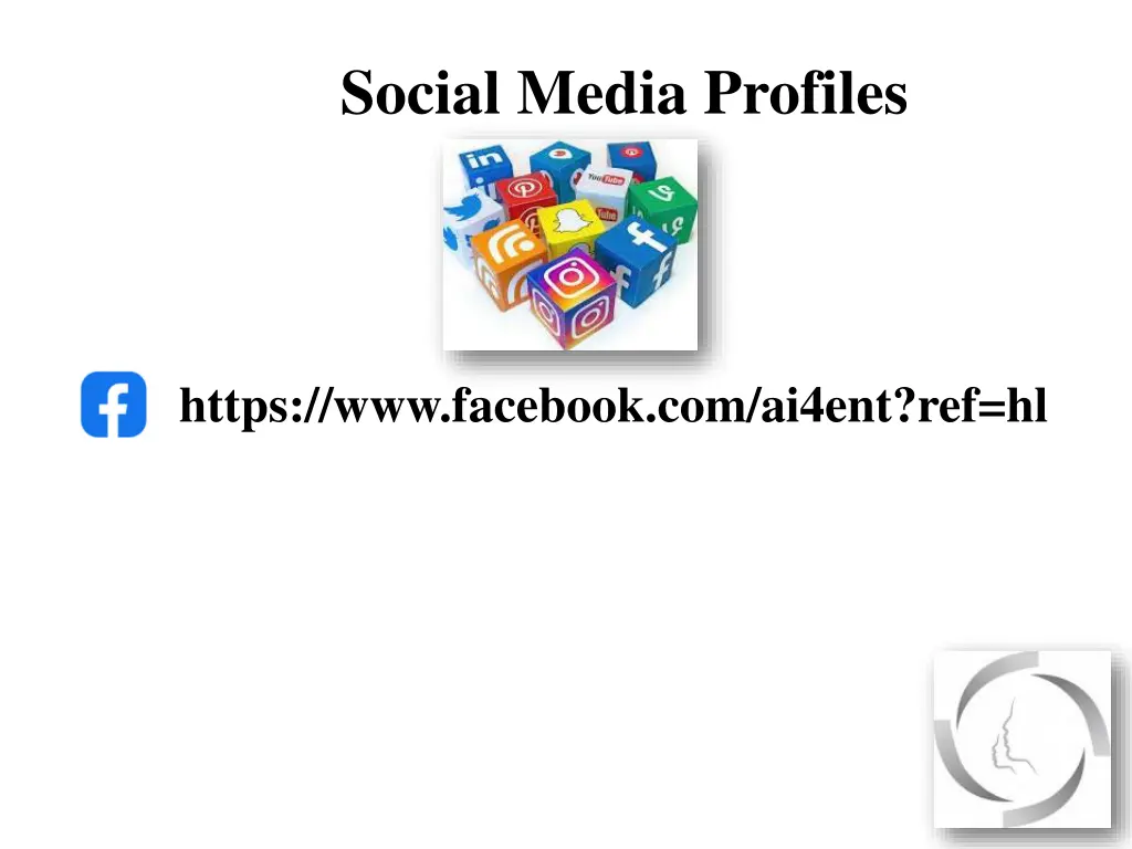 social media profiles