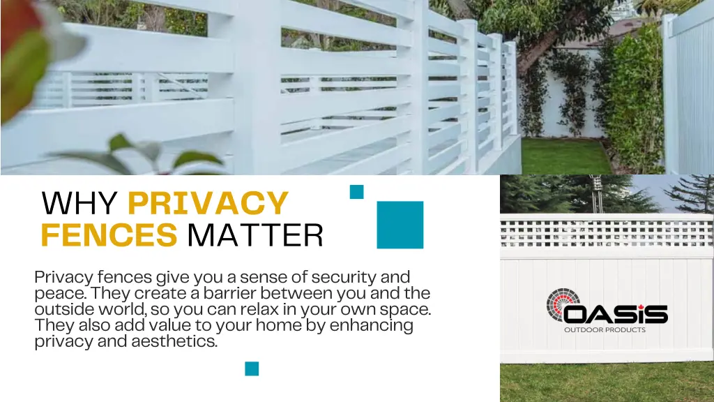 why privacy fences matter