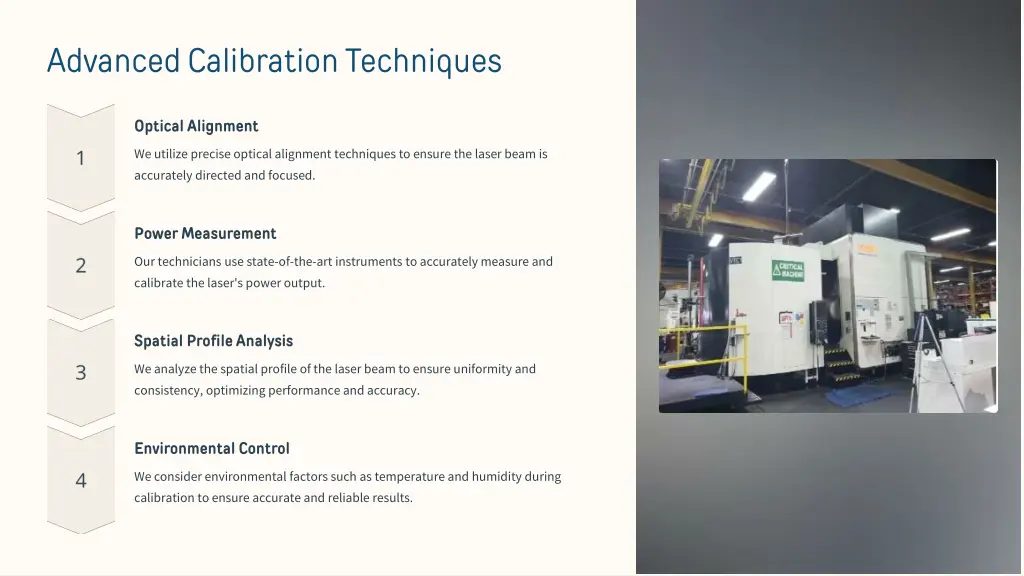 advanced calibration techniques