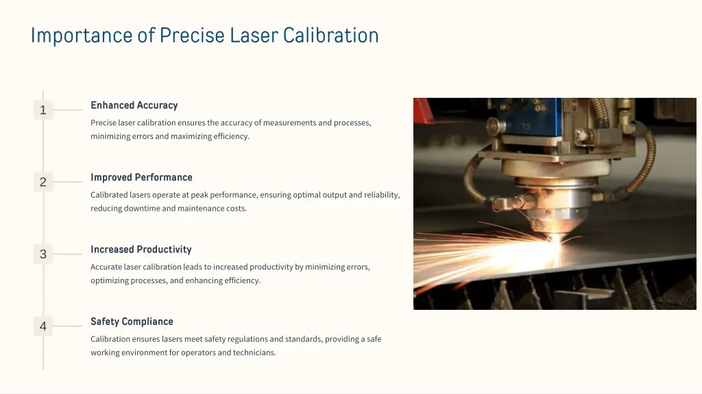 importance of precise laser calibration