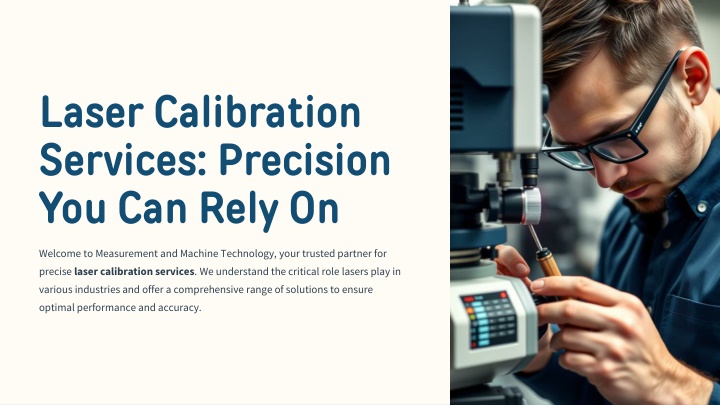 laser calibration services precision you can rely