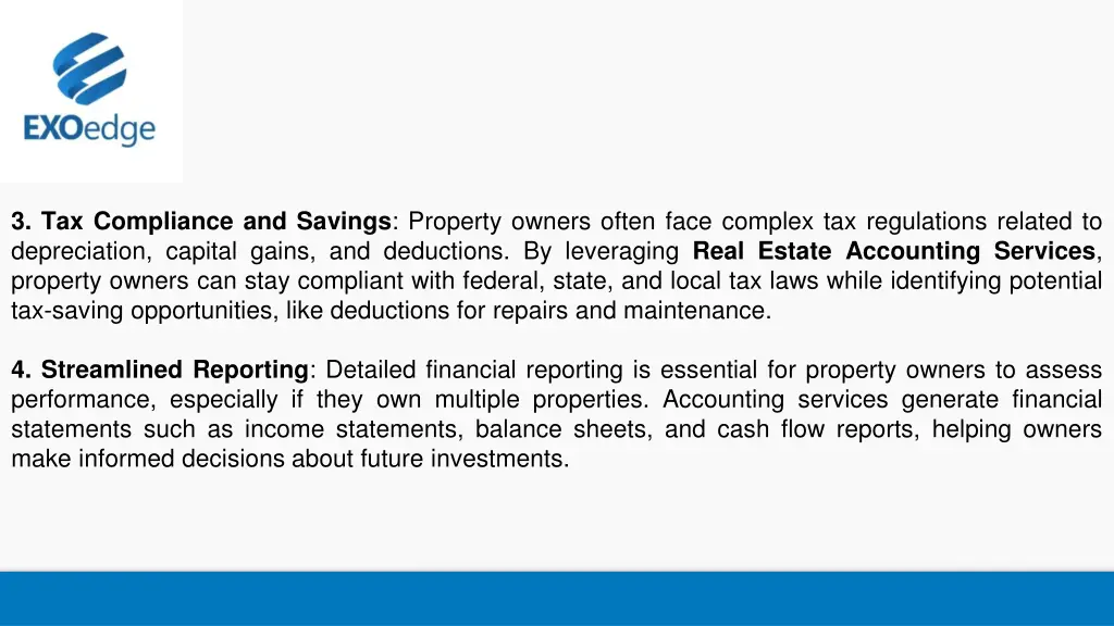 3 tax compliance and savings property owners