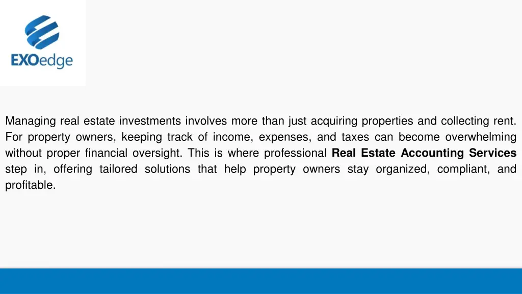 managing real estate investments involves more