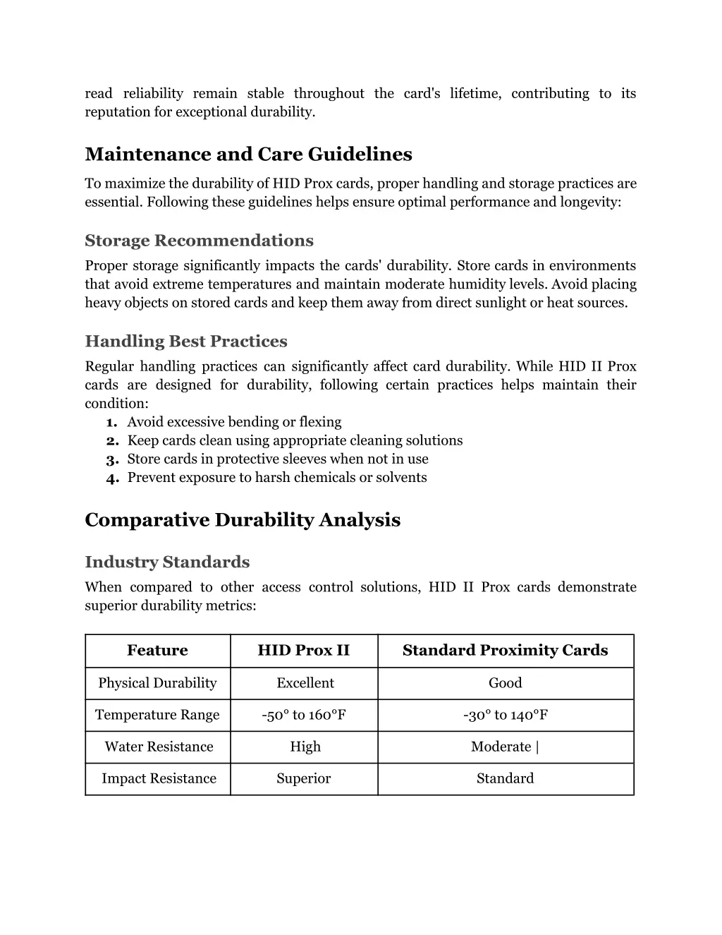 read reliability remain stable throughout