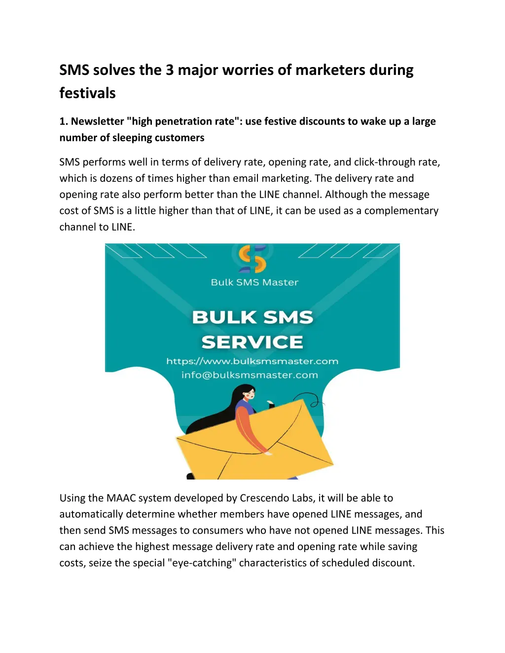 sms solves the 3 major worries of marketers