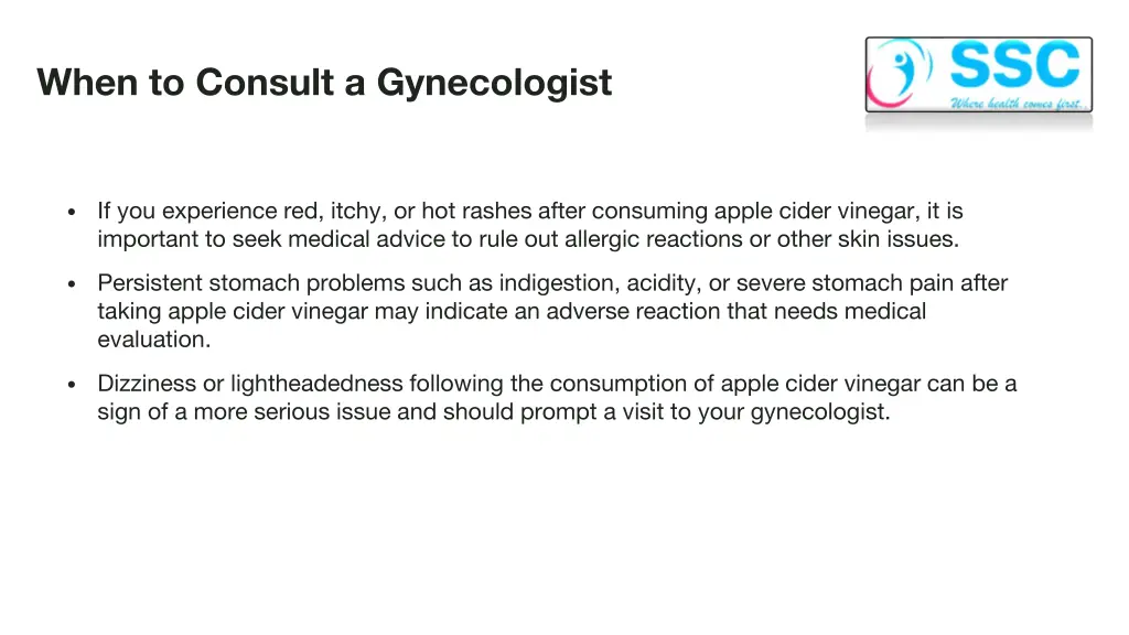 when to consult a gynecologist