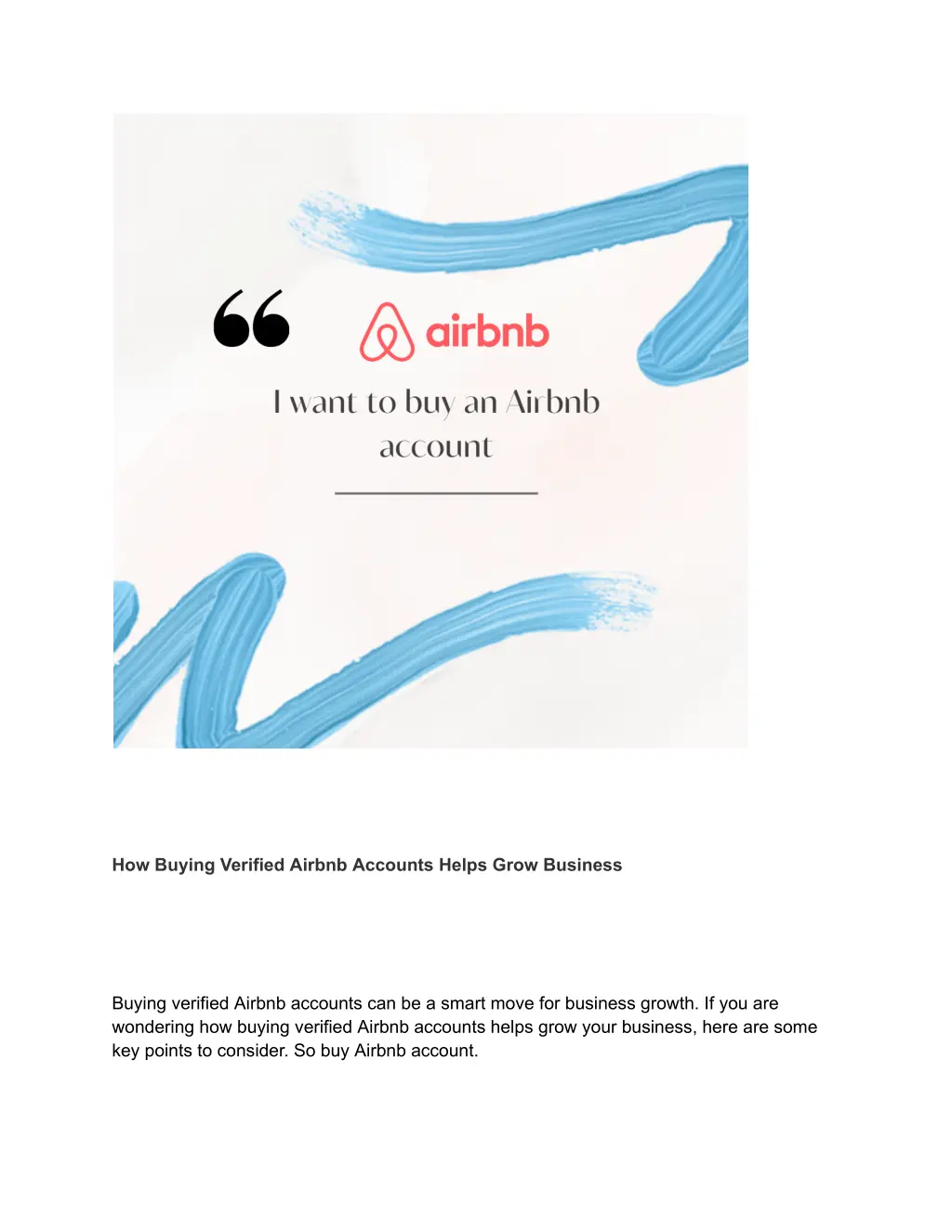 how buying verified airbnb accounts helps grow