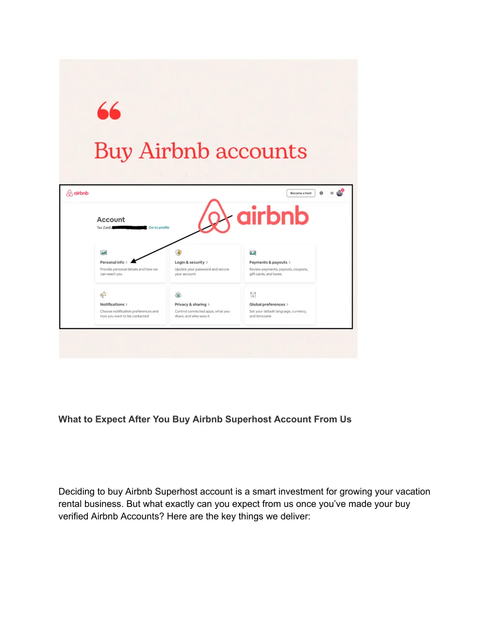 what to expect after you buy airbnb superhost