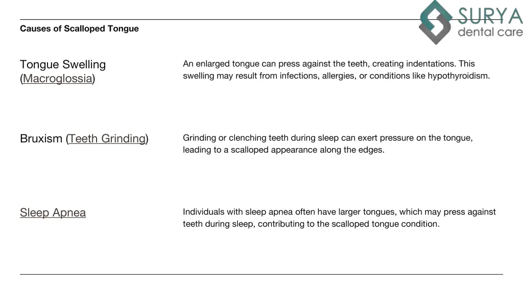 causes of scalloped tongue