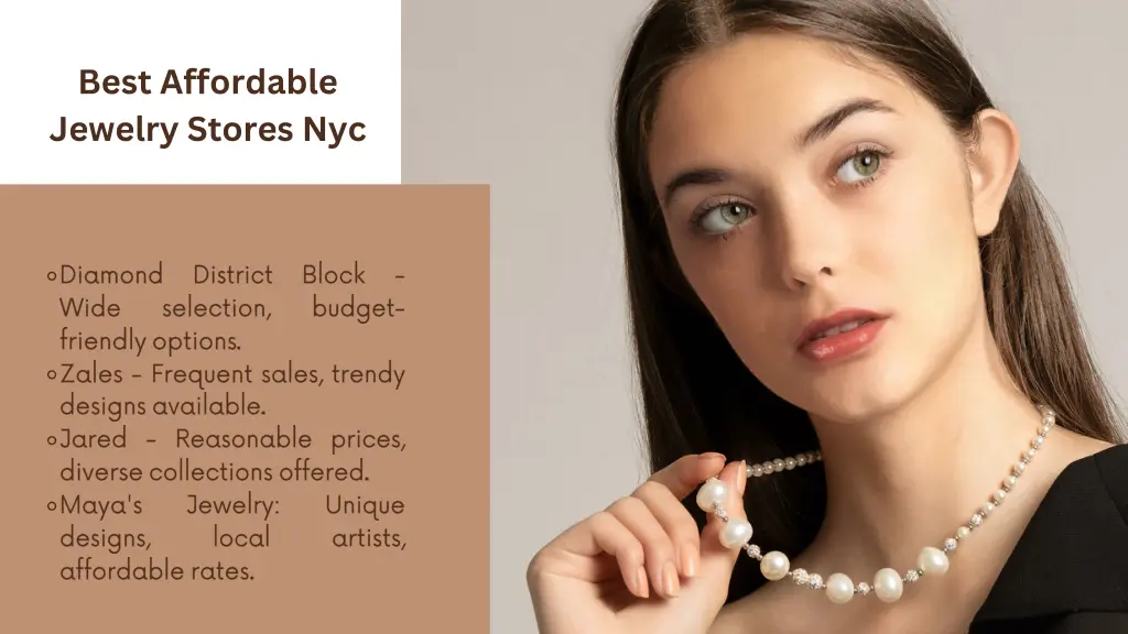 best affordable jewelry stores nyc