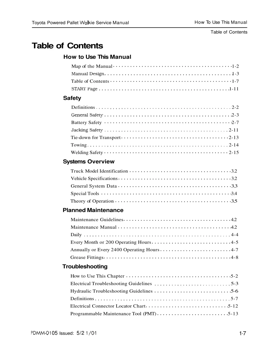 how to use this manual 2