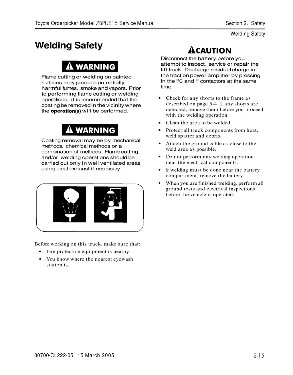 toyota orderpicker model 7bpue15 service manual 4