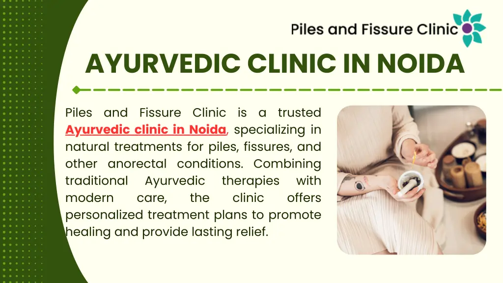 ayurvedic clinic in noida