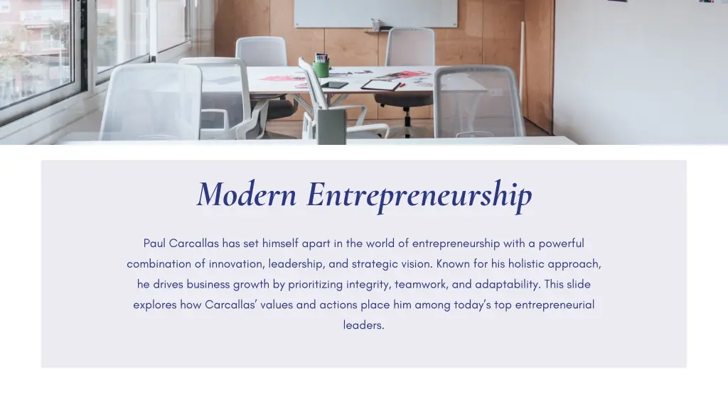 modern entrepreneurship