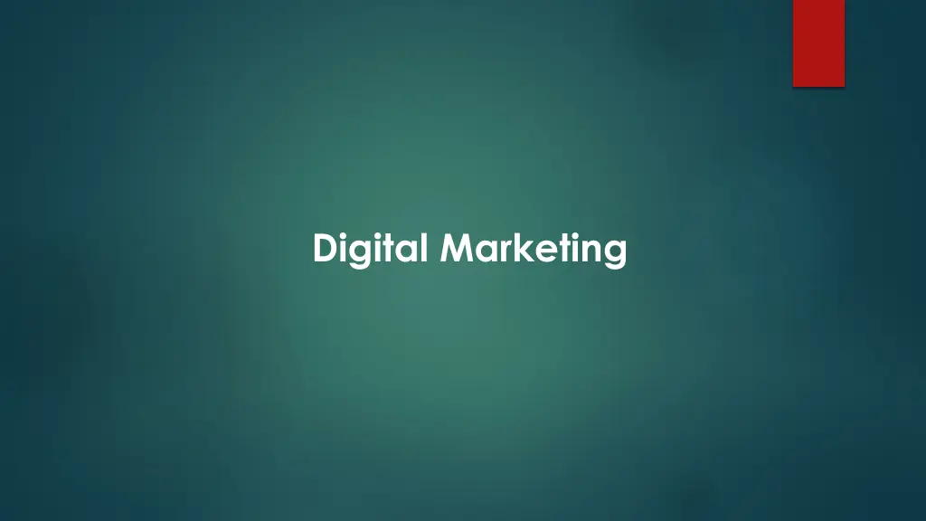 digital marketing