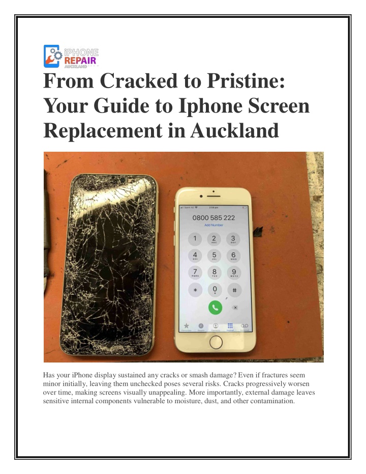 from cracked to pristine your guide to iphone