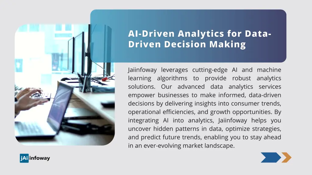 jaiinfoway leverages cutting edge ai and machine