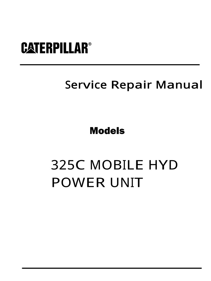 service repair manual