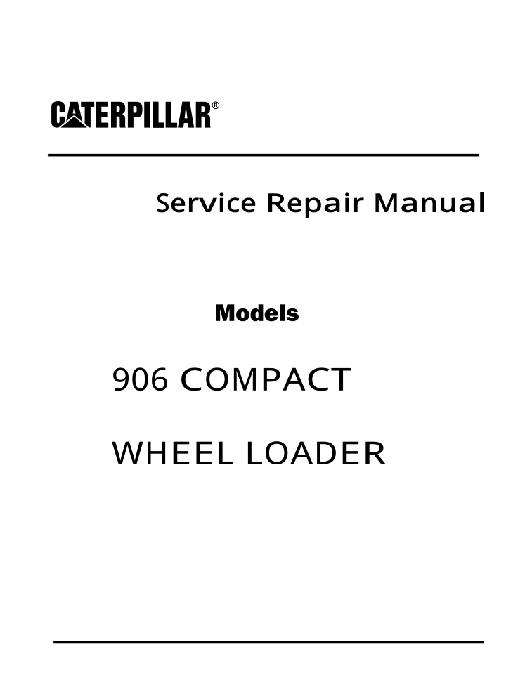 service repair manual