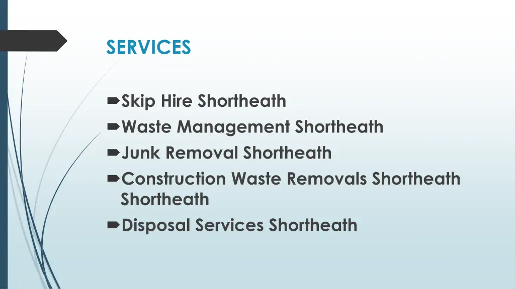 services