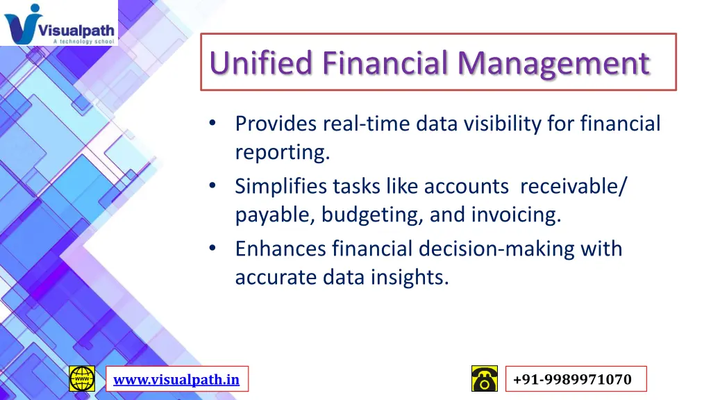 unified financial management