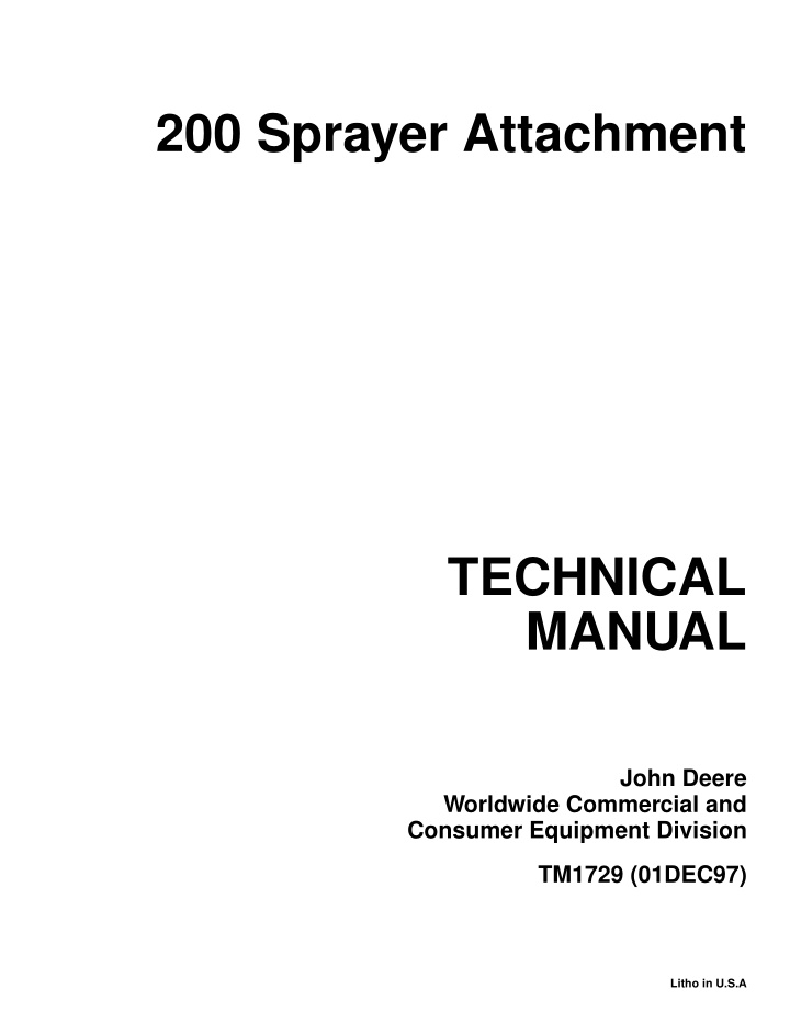 200 sprayer attachment