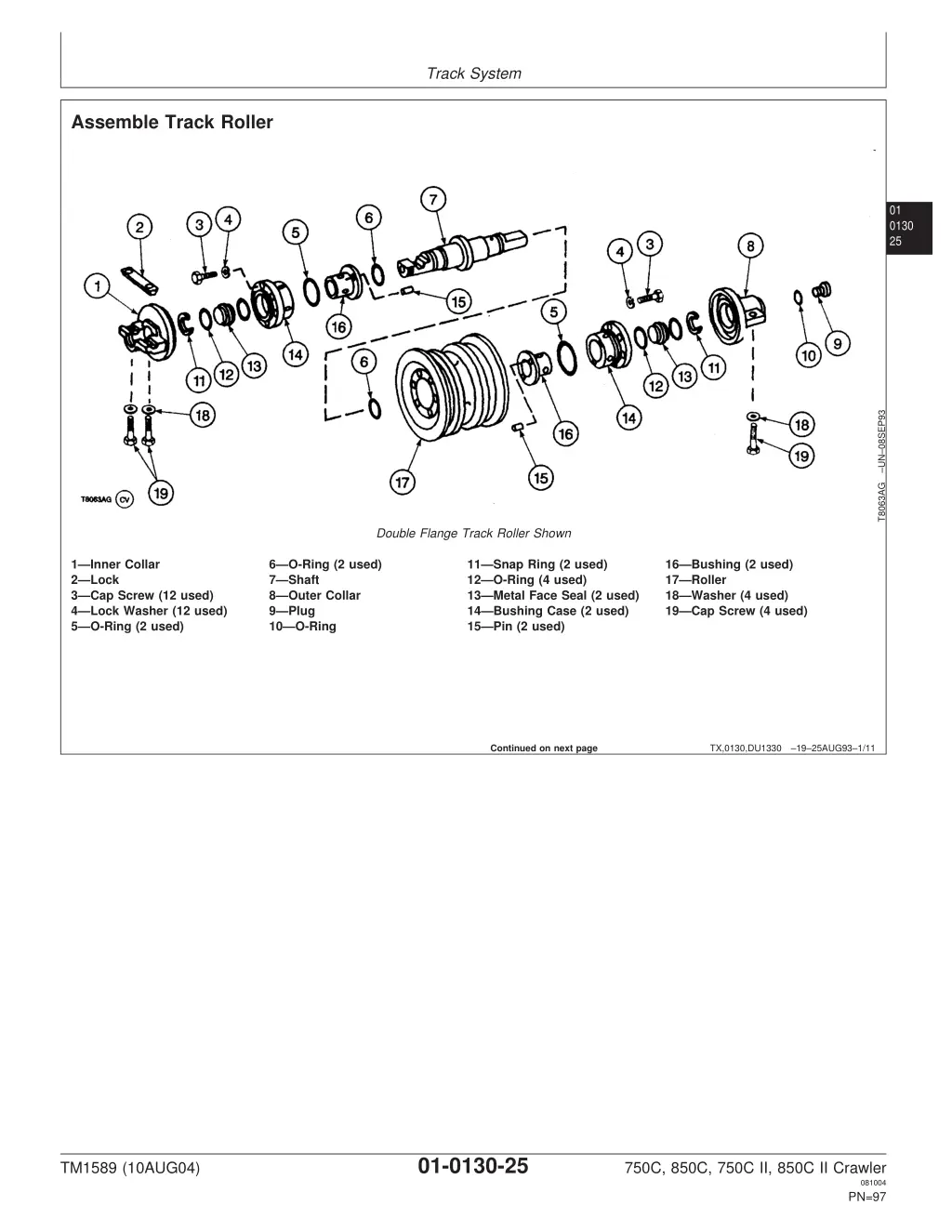 track system 14