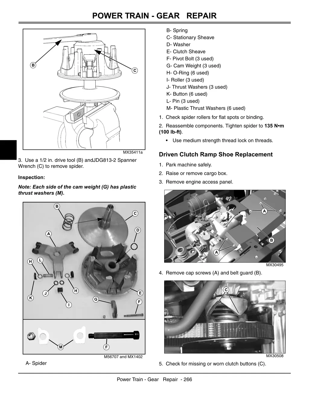 power train gear repair 1