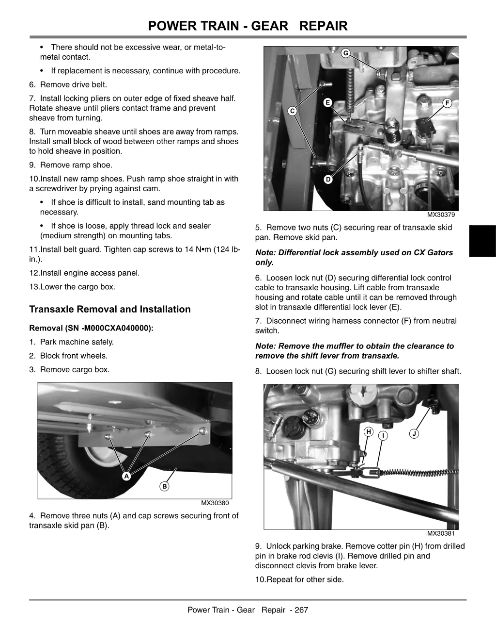 power train gear repair 2