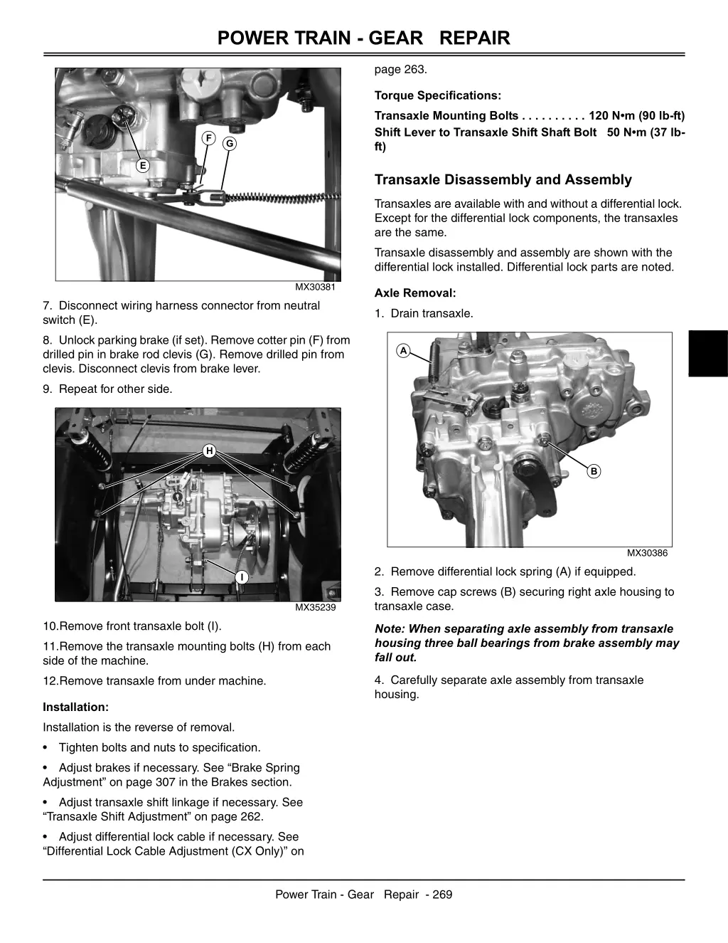 power train gear repair 4