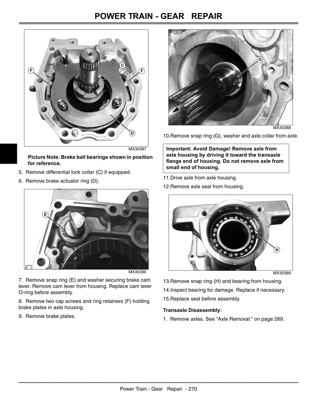 power train gear repair 5