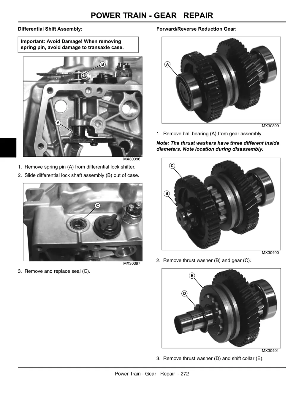 power train gear repair 7