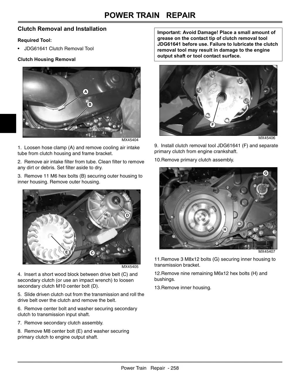 power train repair 2