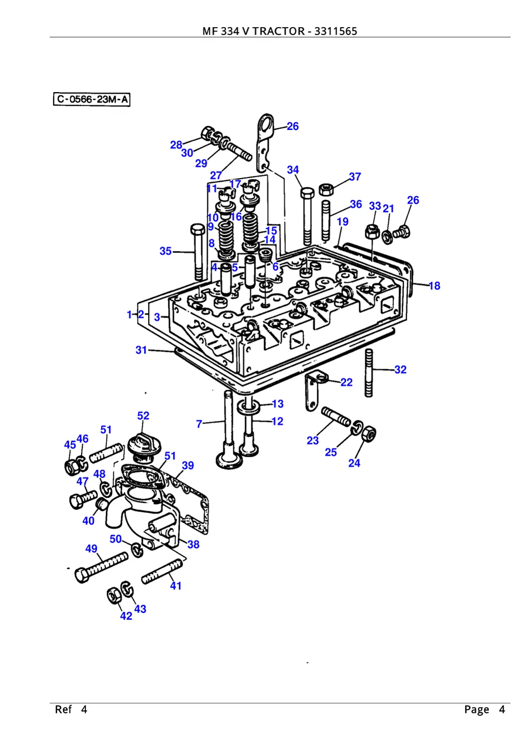 mf 334 v tractor 3311565 mf 334 v tractor 3311565 3