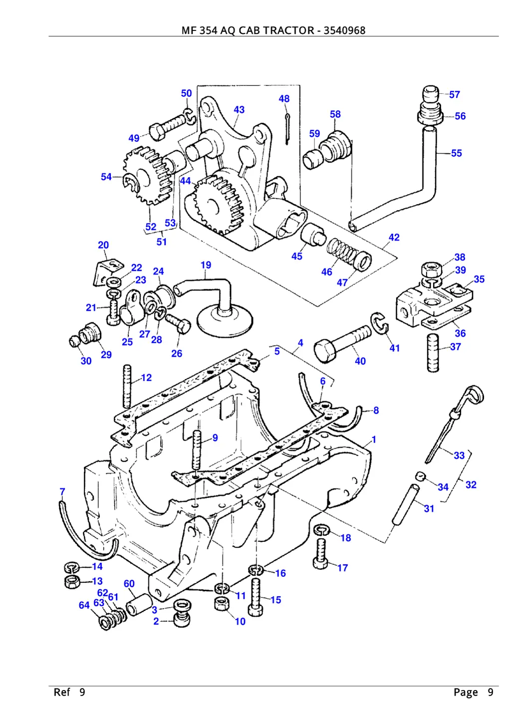 mf 354 aq cab tractor 3540968 8