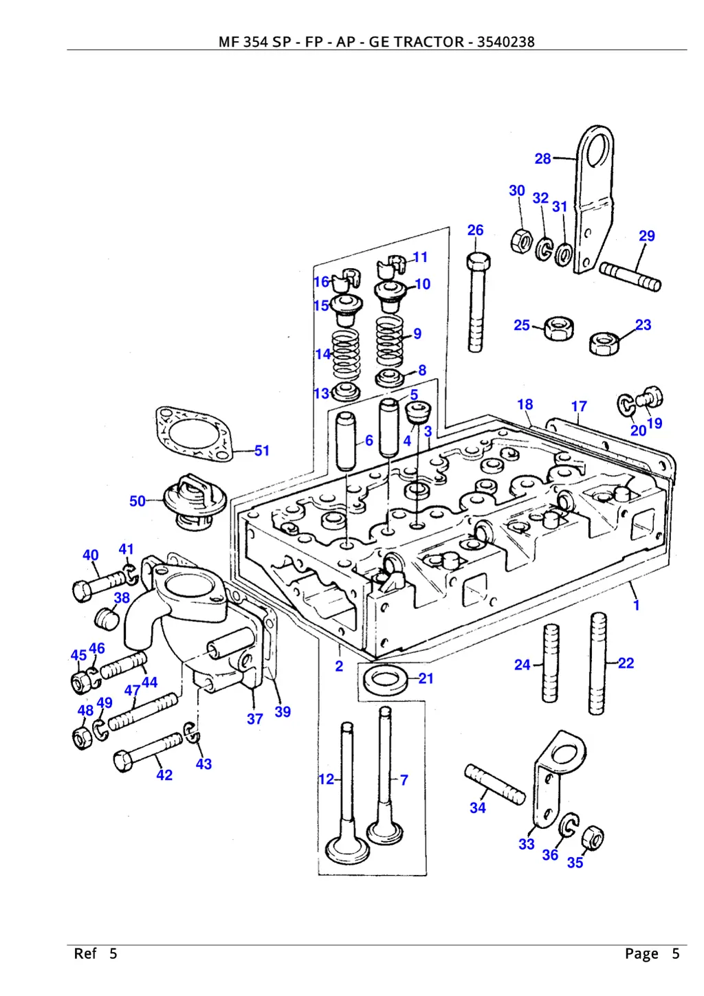 mf 354 sp fp ap ge tractor 3540238 4