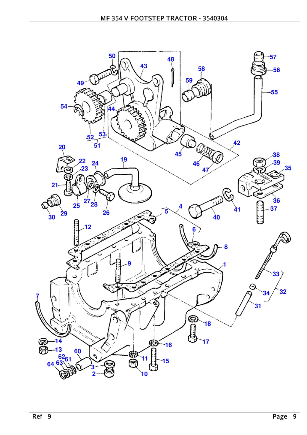 mf 354 v footstep tractor 3540304 8