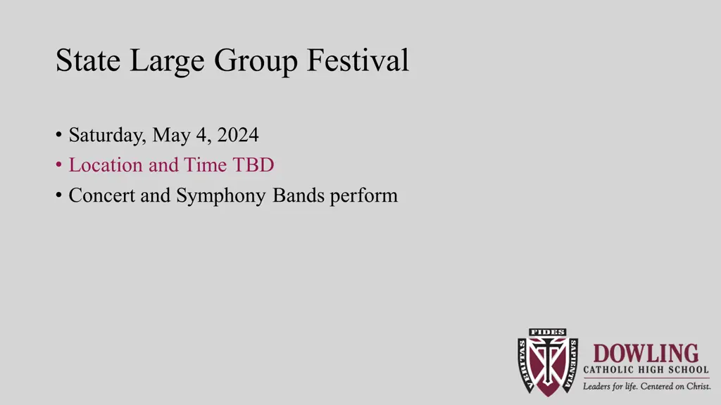 state large group festival