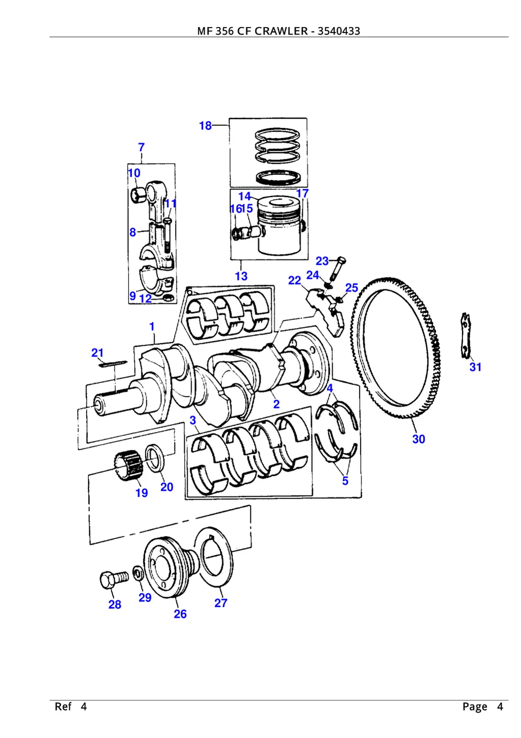 mf 356 cf crawler 3540433 mf 356 cf crawler 3