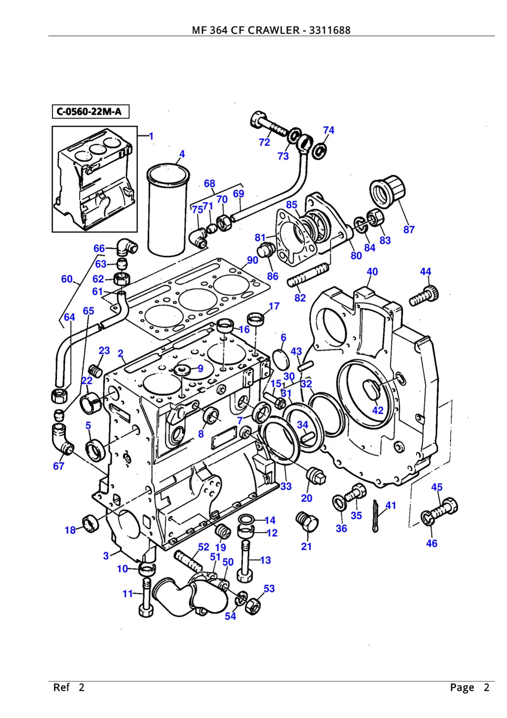 mf 364 cf crawler 3311688 mf 364 cf crawler 1