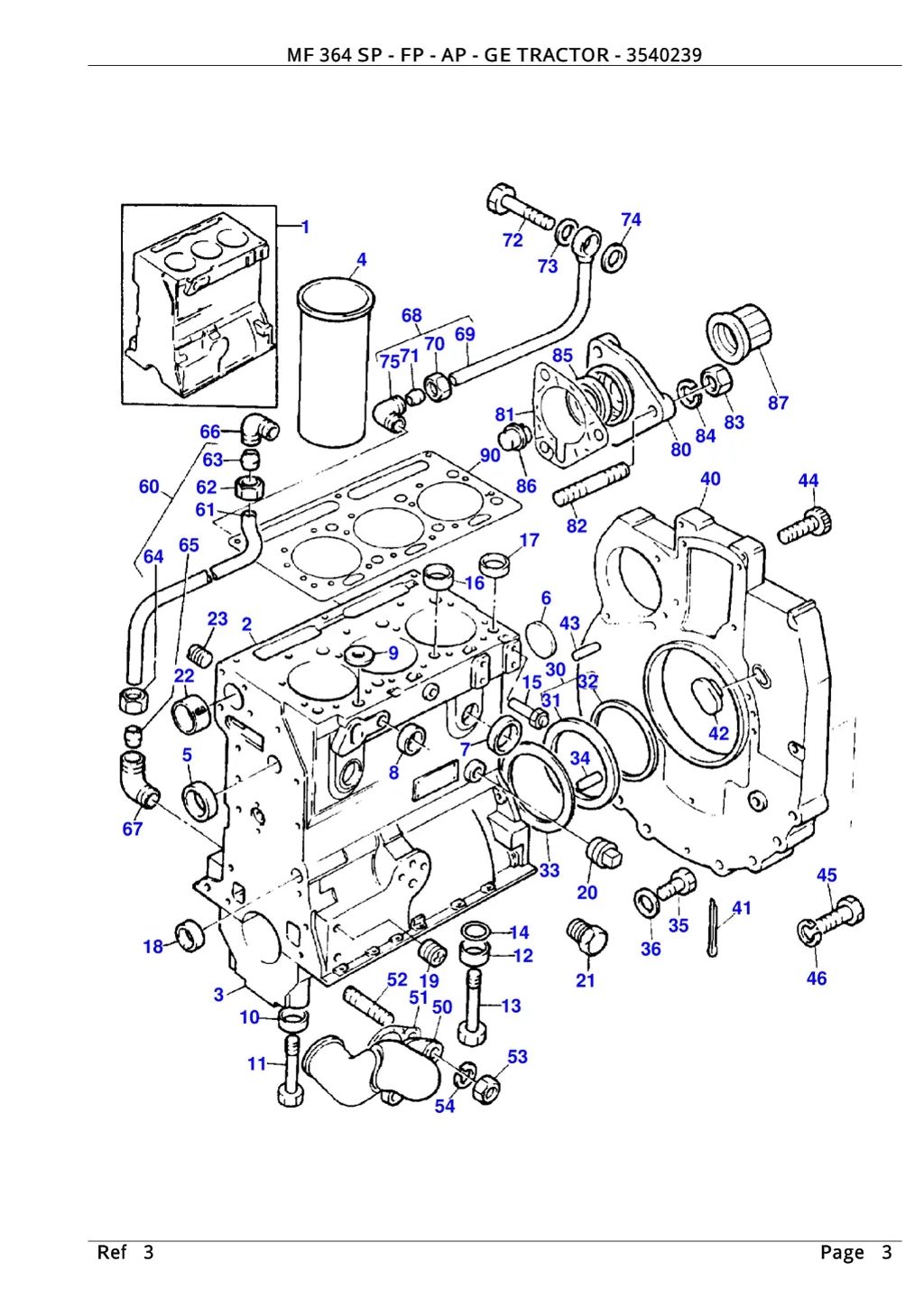 mf 364 sp fp ap ge tractor 3540239 2