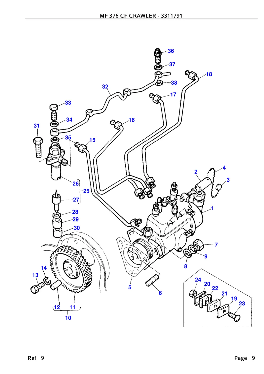 mf 376 cf crawler 3311791 mf 376 cf crawler 8