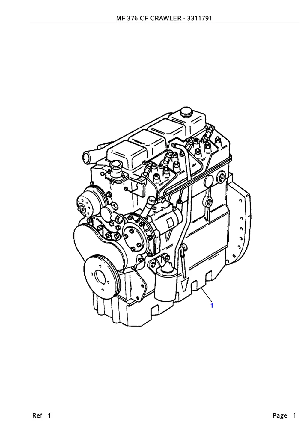 mf 376 cf crawler 3311791 mf 376 cf crawler