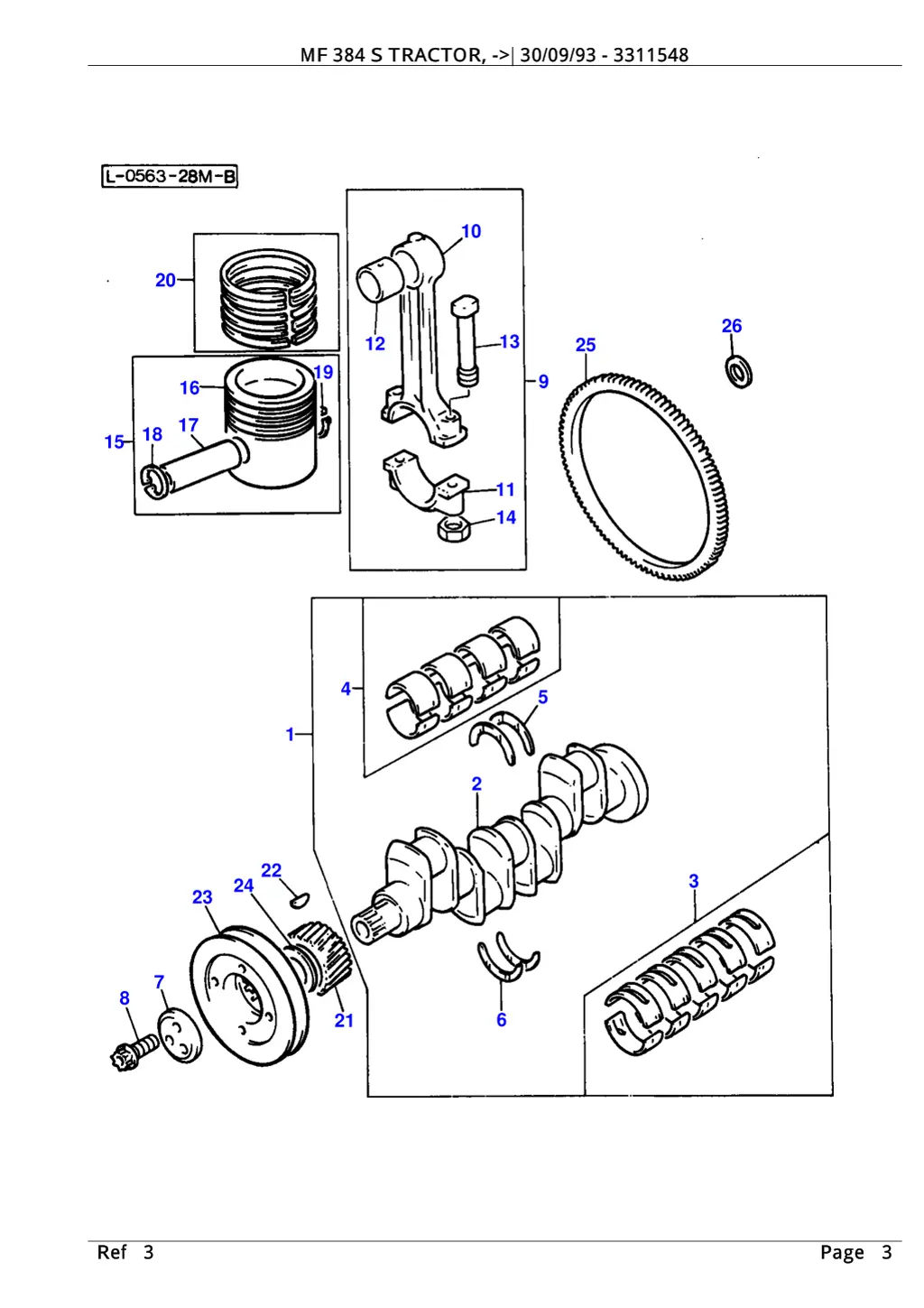 mf 384 s tractor 30 09 93 3311548 2