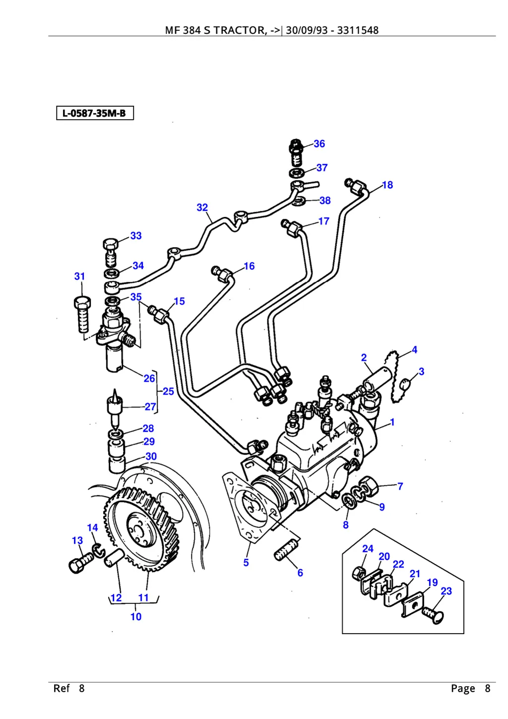 mf 384 s tractor 30 09 93 3311548 7